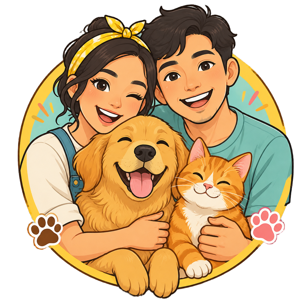 Pawrent bersama anjing dan kucing